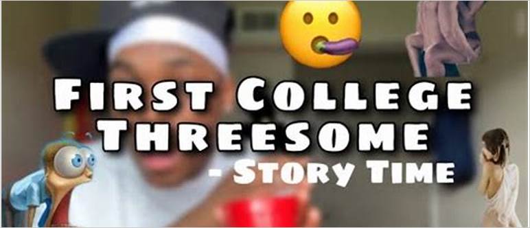College threesome stories